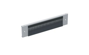 Panel podstavce s kartáčovou lištou 600, výška 100mm, RAL7035 SOLARIX 86064463