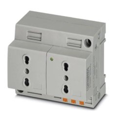EO-L/PT/SH/LED/DUO Dvojitá zásuvka 0804136