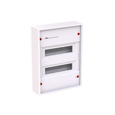 Nástěnná rozvodnice ABB AK624N3, oceloplastová, 24 modulů, 2 řady, IP30