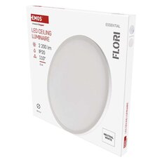 LED přisazené svítidlo FLORI kruhové, bílé, 22W, neutrální bílá EMOS ZM1401
