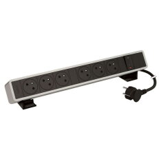 ONDESK 6X2PT VYPÍNAČ ČERNÁ/HLINÍK