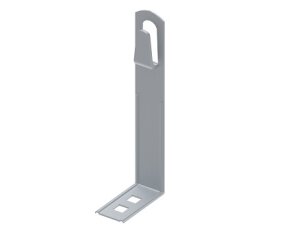 Úhlový držák vedení, drát 8mm, L-100mm, materiál StZn GROMTOR 413112