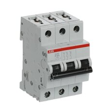 S203-K4 3 fázový jistič 4 A char. K 6kA ABB 2CDS253001R0337