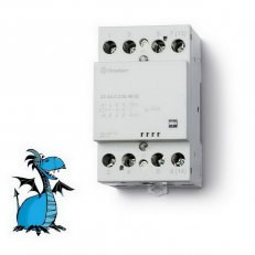 Instalační stykač, 2Z+2R/40 A, 230 V AC/DC, MI, AgSnO2 FINDER 22.44.0.230.4610