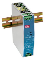Průmyslový napájecí zdroj na DIN 75W 12V MEAN WELL NDR-75-12