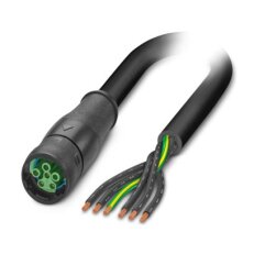 Napájecí kabel SAC-6P- 3,0-PUR/S15FS PE PHOENIX CONTACT 1514499
