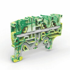 Pružinová řadová svorka push-in EFCE.2/1+2 (PE) žlutozelená MOREK EFCE210