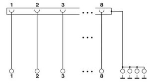 Pasivní modul UMK-RJ45/S/8PTDA PHOENIX CONTACT 2900682