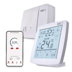 Pokojový programovatelný bezdrátový WiFi GoSmart termostat P56S11 EMOS P56S11