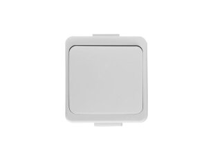 WNT-1S spínač jednopólový, řazení 1 10A/250V IP44 bílá ABEX 9000395