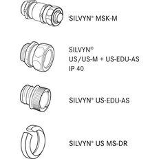 Ochranná hadice s opletem SILVYN EMC AS-CU 17/13X17 50M LAPP 64400502