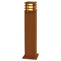 RUSTY SQUARE 70 venkovní stojací lampa LED 3000K hranatá rezavé ocel 12/12/71