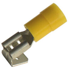 Objímka plochá odbočná poloizolovaná, 4-6mm2/6,3x0,8mm PVC (GF-FM608) OPO 6
