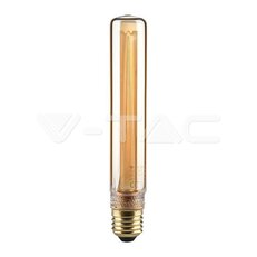LED Bulb 2W Filament E27 T30 Amber Glass 1800K VT-2162, V-TAC SKU217473