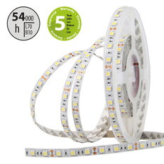 LED pásek SMD5050 CW, 60LED/m, 14,4W/m, DC 12V, 1515lm/m, IP20, 10mm, 50m