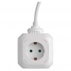 Prodlužovací kabel 4 zásuvky SCHUKO 1,9M+2x USB Emos P04219U