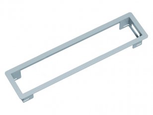 Bachman 317.006 Vestavný rámeček POWER FRAME 4násobný štříbrnošedá (RAL 9006)