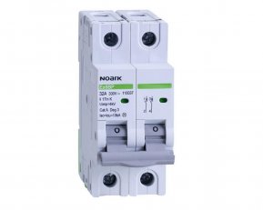 Instalační jistič NOARK 110036 EX9BP 10 kA, char. K, 25 A, 300 V DC, 2pól