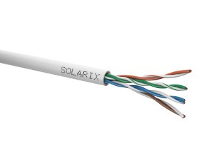 Instalační kabel CAT5E UTP PVC Eca 305m/box SOLARIX 27655141