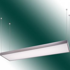 Závěsné svítidlo Quatro panel S 1200x300 závěs šedá 60W IP20 LED 4000K