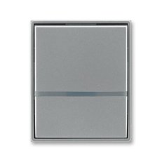Kryt vypínače s průzorem 3558E-A00653 36 ocelová Time ABB