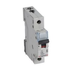 TX3 JISTIČ, 1 PÓLOVÝ, CHAR. D, 6A 6000A LEGRAND 403717