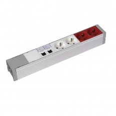 PODLAHOVÝ ZÁSUVKOVÝ BLOK 4X2P+T S DATOVÝMI ZÁSUVKAMI 2XRJ45 LEGRAND 073419