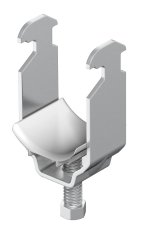Třmenová příchytka OBO 2056 52 ALU jednoduchá 46-52mm Hliník Alu