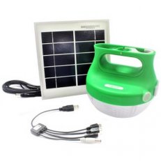 Schneider AEP-LB01-SU12W Mobiya - Přenosné bateriové světlo se solárním panelem