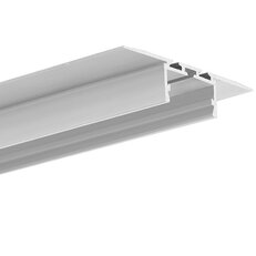 LED hliníkový profil KLUŚ GIZA-LL-T neanodizovaný 3m, A02479N_3