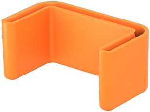 OBO US 3 KS OR Ochranný kryt, pro konce profilů US 3, oranžová Polyetylén, PE