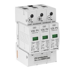 OBO V20-C 3-PH-1000 Svodič přepětí pro FV typ 2, 40kA(8/20), 1000V DC