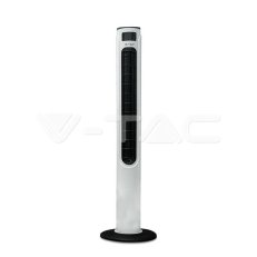 55W LED Tower Fan With Temperature Displ