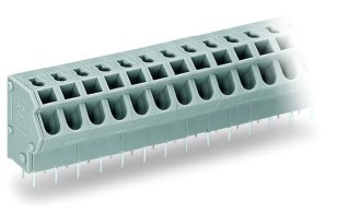 Svorka na desky plošných spojů 2,5mm2 5/5,08 mm šedá 10pól. WAGO 254-460