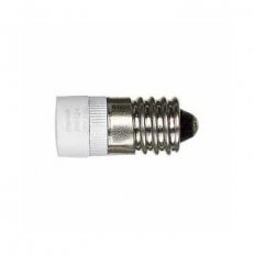 Schneider MTN395124 LED lampa E10, AC/DC 230V, bílá