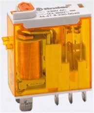 Miniaturní průmyslové relé, DIN, 1P/16A, 24V AC, MA_LED FINDER 46.61.8.024.0054