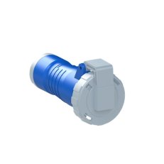 Zásuvka spojovací 3p. 16 A IP67 6 h šedá-modrá 216C6W ABB 2CMA166538R1000