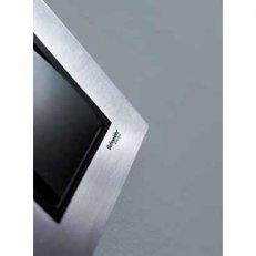 Unica Top Krycí rámeček jednonásobný, Metal grey/Grafit SCHNEIDER MGU66.002.297