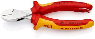 KNIPEX X-Cut Kompaktní kleště na štípání drátu 160 mm 73 06 160 T BK