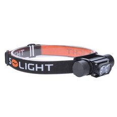 LED čelová nabíjecí svítilna, 650lm, Li-Ion SOLIGHT WN41