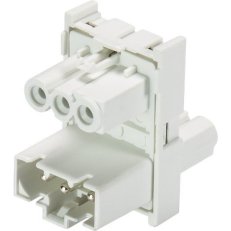 rozvodný blok 1/2, 3-pól, gesis mini, bílý WIELAND 91.030.6053.0