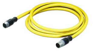 Kabel systémové sběrnice, zásuvka M12B, zástrčka M12B 5pól.