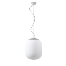 Závěsné LED svítidlo se skleněným stínidlem OSMONT TANIA L1 27W IP40 3K bílá