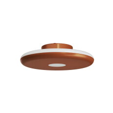 Přisazené LED svítidlo s plastovým stínidlem ZETA 1 PF 31W IP40 DALI 3K hnědá