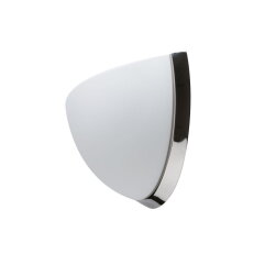 Přisazené svítidlo se skleněným stínidlem OSMONT NELA DL2 2x7W IP43 E27 bílá