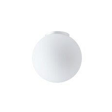 Přisazené svítidlo se skleněným stínidlem OSMONT STYX 3 10W IP65II E27 bílá