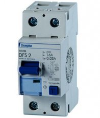 Proudový chránič DFS2 016-2/0,03-AC 2P, 16 A, 0.03 A DOEPKE 09114602