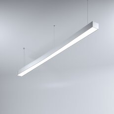 LED Svítidlo MI-WAVE-04, 44W, 3000K, bez trafa, 24VDC, IP20, stříbrná, 3000K