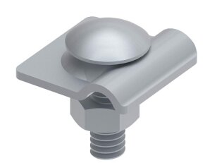 Úchytka se šroubem na drát 8/10mm M10x30  materiál StZn GROMTOR 102212