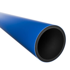 Chránička optického kabelu HDPE 40 mm, 750N/20cm, regranulát, modrá 06040_CRGB